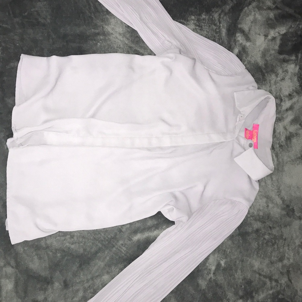 Polyester button up (small)